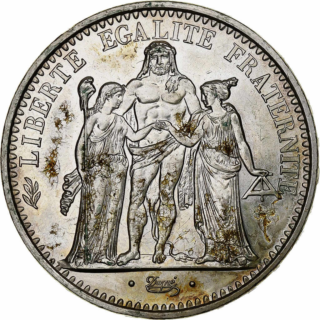 Francia, 10 Francs, Hercule, 1972, Pessac, Argento, SPL-, Gadoury:813, KM:932