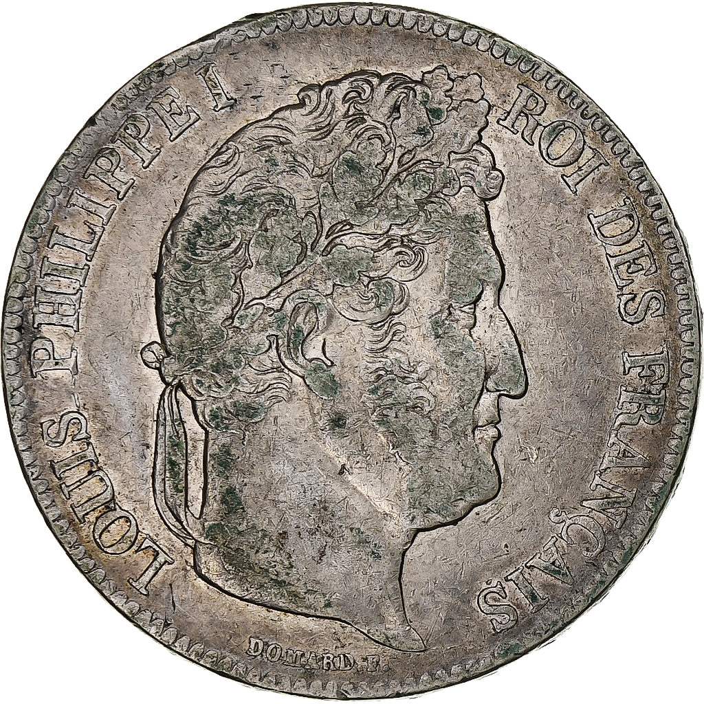 France, Louis-Philippe, 5 Francs, 1937, Rouen, Argent, TTB, Gadoury:678, KM:745