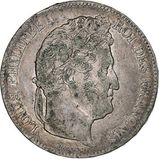 France, Louis-Philippe, 5 Francs, 1937, Rouen, Silver, EF(40-45), Gadoury:678
