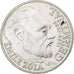 Francja, 100 Francs, Emile Zola, 1985, Pessac, Srebro, AU(50-53), Gadoury:900