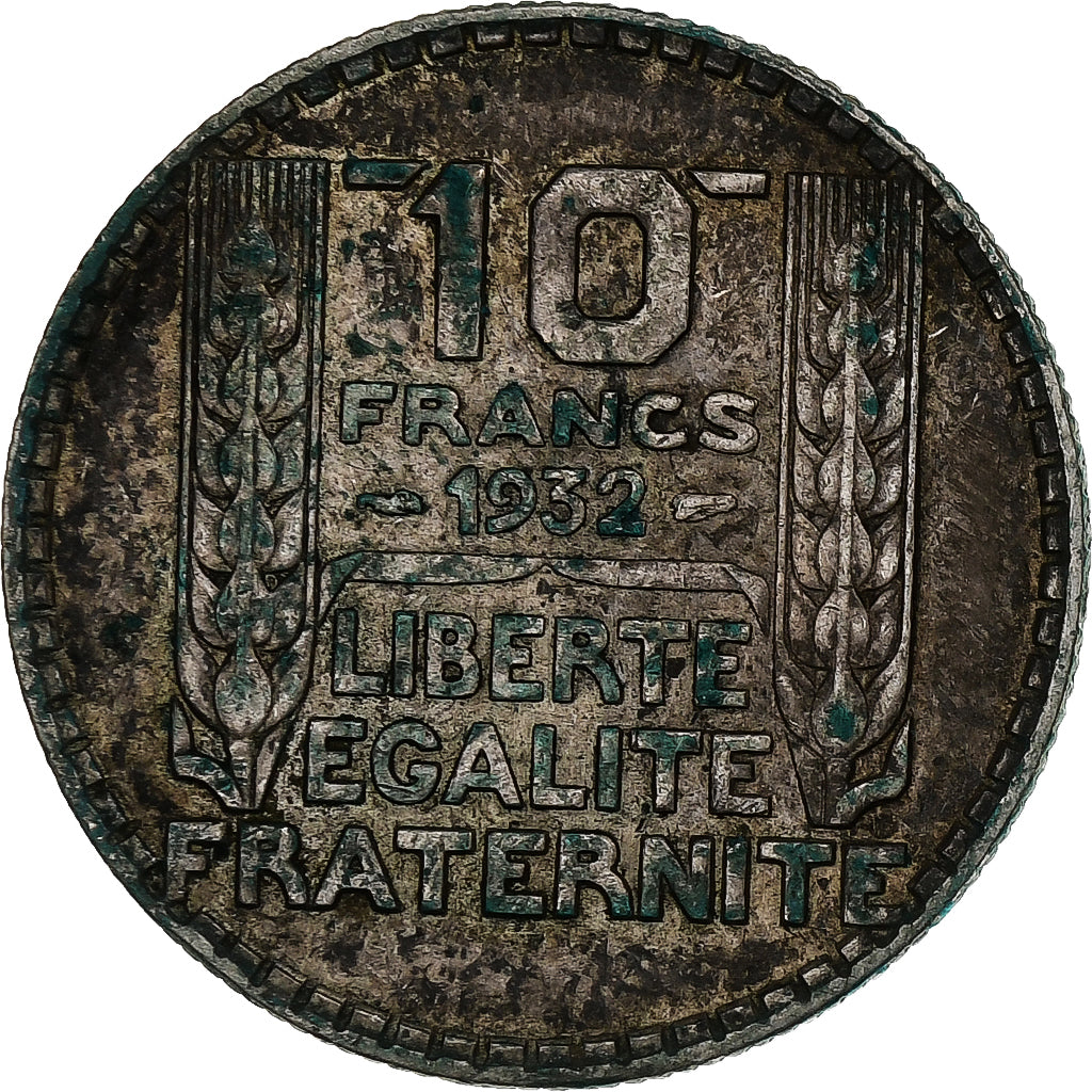 Frankreich, 10 Francs, Turin, 1932, Paris, Silber, S, Gadoury:801, KM:878