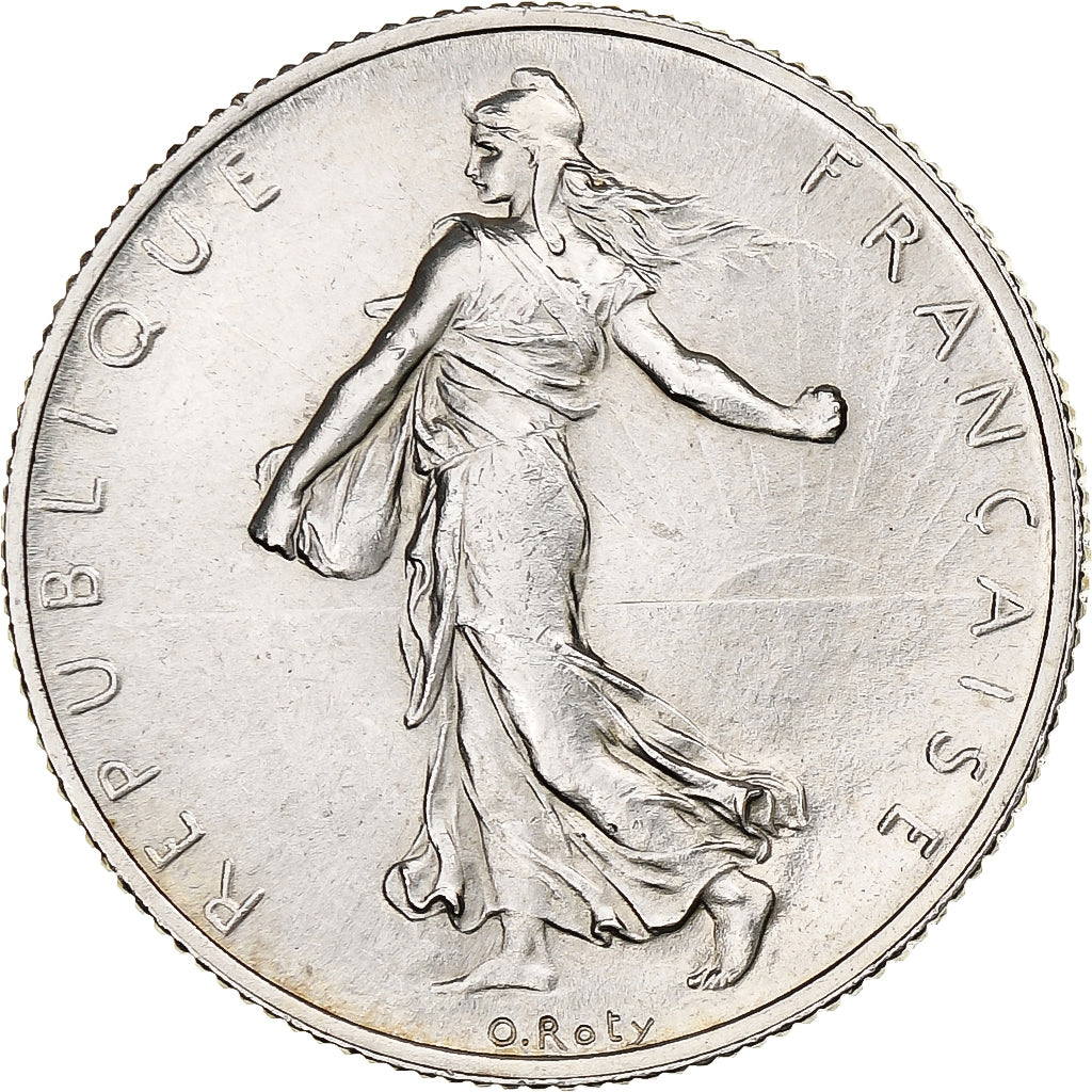 France, 2 Francs, Semeuse, 1920, Paris, Silver, AU(55-58), Gadoury:532
