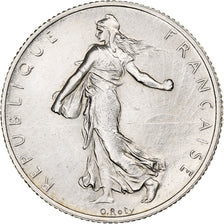 France, 2 Francs, Semeuse, 1920, Paris, Silver, AU(55-58), Gadoury:532