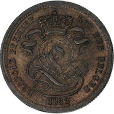 Belgium, Leopold I, Centime, 1832, Brussels, Copper, EF(40-45), KM:1.1