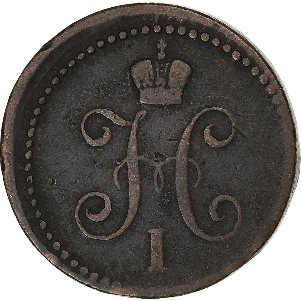 Russia, Nicolas I, Kopek, 1840, Ekaterinbourg, Rame, MB+