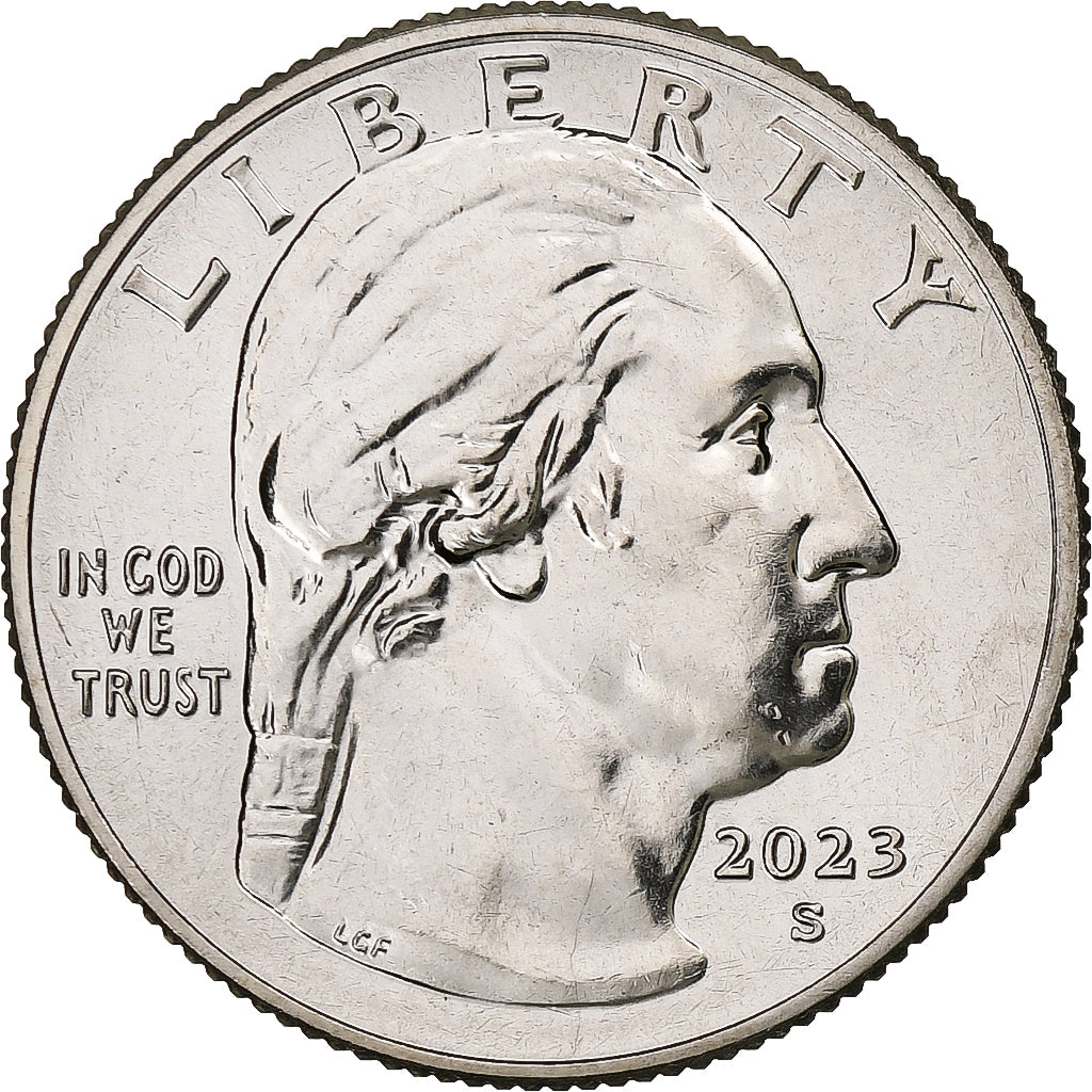 États-Unis, quarter dollar, Washington Quarter, Eleanor Roosevelt, 2023, San