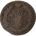 Russia, 2 Kopeks, Elizabeth, 1757, Ekaterinbourg, Miedź, VF(20-25)
