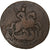 Russia, 2 Kopeks, Elizabeth, 1757, Ekaterinbourg, Miedź, VF(20-25)