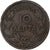 Griechenland, George I, 10 Lepta, 1869, Strassburg, Kupfer, S, KM:43