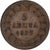 Greece, Othon, 5 Lepta, 1833, Copper, AU(50-53), KM:16