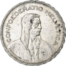 Switzerland, 5 Francs, Herdsman, 1933, Bern, Silver, EF(40-45), KM:40