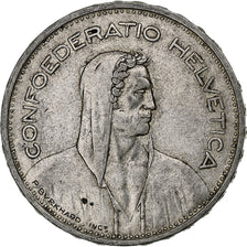 Switzerland, 5 Francs, Herdsman, 1933, Bern, Silver, EF(40-45), KM:40