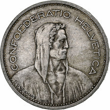 Switzerland, 5 Francs, Herdsman, 1935, Bern, Silver, VF(20-25), KM:40