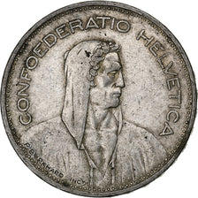 Switzerland, 5 Francs, Herdsman, 1935, Bern, Silver, VF(30-35), KM:40