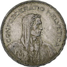 Switzerland, 5 Francs, Herdsman, 1935, Bern, Silver, VF(30-35), KM:40