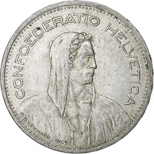 Schweiz, 5 Francs, Herdsman, 1935, Bern, Silber, SS, KM:40