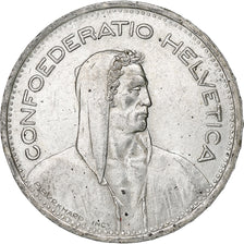 Switzerland, 5 Francs, Herdsman, 1953, Bern, Silver, VF(30-35), KM:40