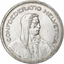 Switzerland, 5 Francs, Herdsman, 1953, Bern, Silver, VF(30-35), KM:40