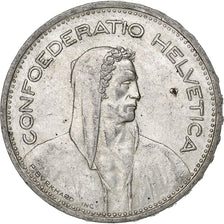 Switzerland, 5 Francs, Herdsman, 1953, Bern, Silver, EF(40-45), KM:40