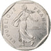 Frankrijk, 2 Francs, Semeuse, 1990, Pessac, Nickel, PR, Gadoury:547