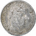France, Louis-Philippe I, 25 Centimes, 1845, Rouen, Silver, VF(20-25)