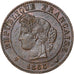 Francja, Centime, Cérès, 1888, Paris, Brązowy, AU(50-53), Gadoury:88