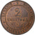 France, 2 Centimes, Cérès, 1895, Paris, Bronze, TTB+, Gadoury:105