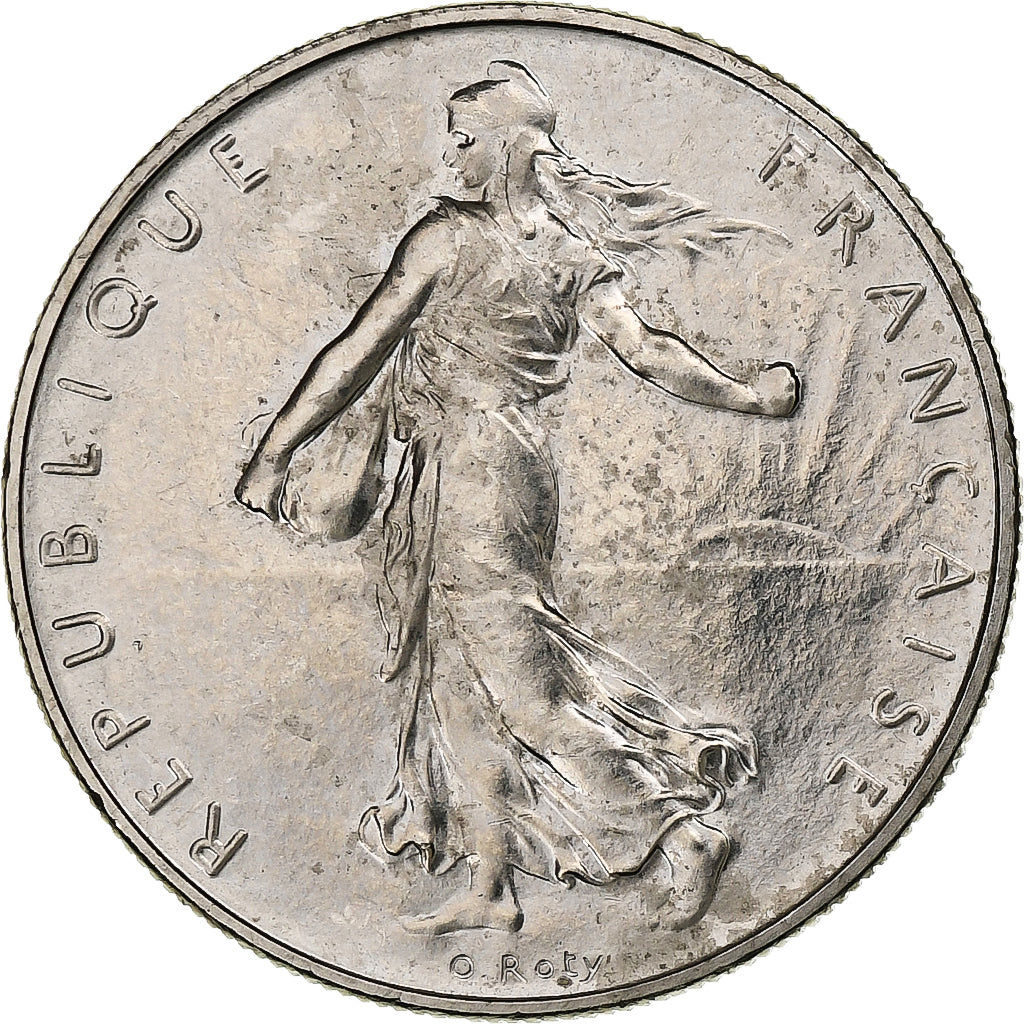 Francia, Franc, Semeuse, 1996, Pessac, Níquel, BC+, Gadoury:474