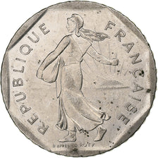 France, 2 Francs, Semeuse, 1984, Pessac, Nickel, MS(60-62), Gadoury:547