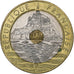Francia, 20 Francs, Mont Saint Michel, 1992, Pessac, Bimetallico, SPL-