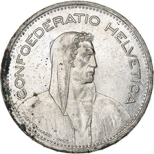 Switzerland, 5 Francs, Herdsman, 1954, Bern, Silver, VF(30-35), KM:40