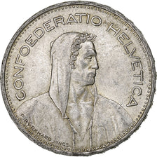 Switzerland, 5 Francs, Herdsman, 1939, Bern, Silver, EF(40-45), KM:40