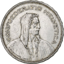 Switzerland, 5 Francs, Herdsman, 1939, Bern, Silver, EF(40-45), KM:40
