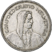Switzerland, 5 Francs, Herdsman, 1951, Bern, Silver, VF(30-35), KM:40