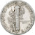 États-Unis, Dime, Mercury Dime, 1942, Denver, Argent, TB+, KM:140