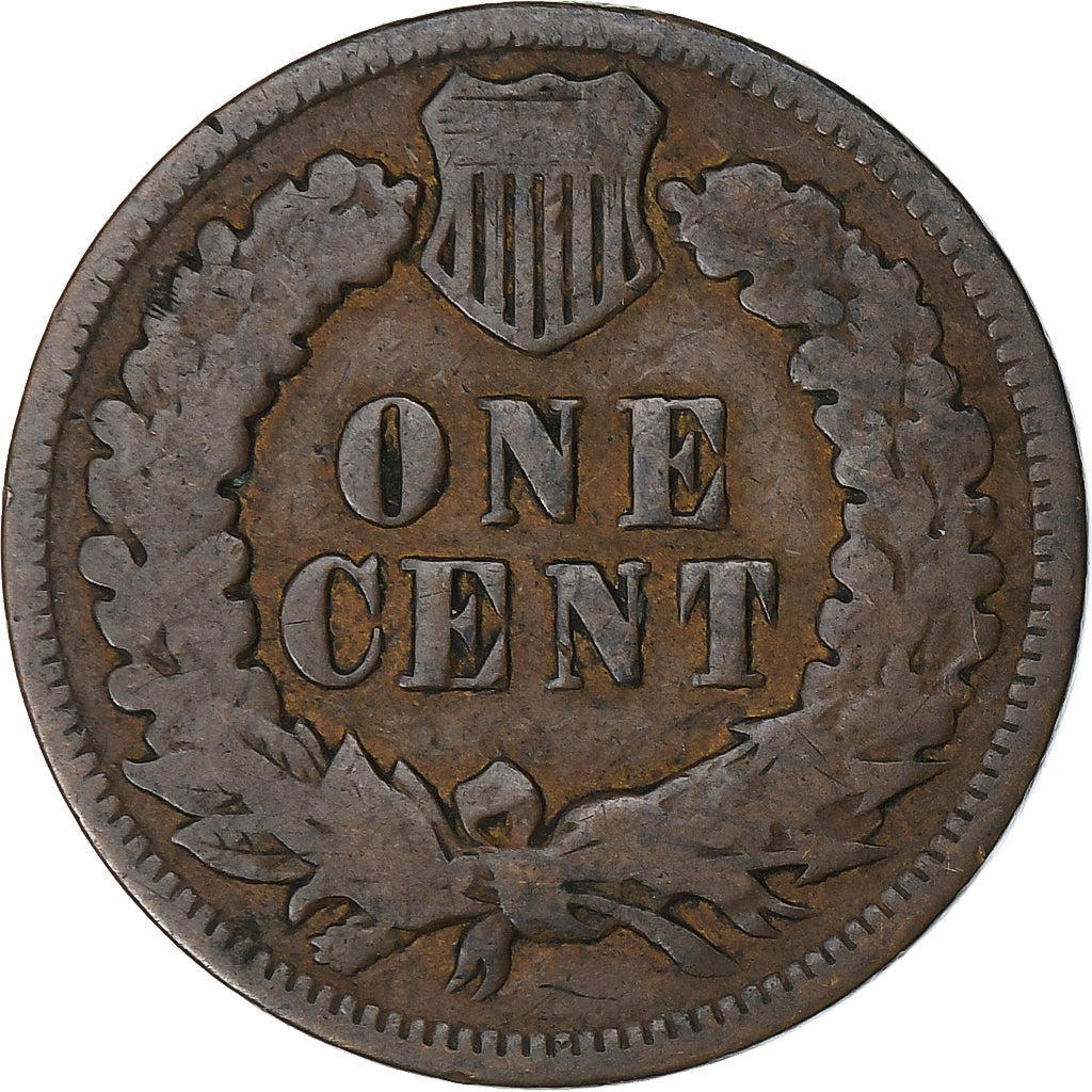United States, Cent, Indian Head, 1890, Philadelphia, Bronze, VF(20-25), KM:90a