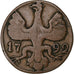 Stati tedeschi, City of Aachen, 12 Heller, 1792, Bronzo, MB, KM:51