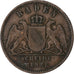 German States, BADEN, Friedrich I, Kreuzer, 1864, Copper, VF(30-35), KM:242