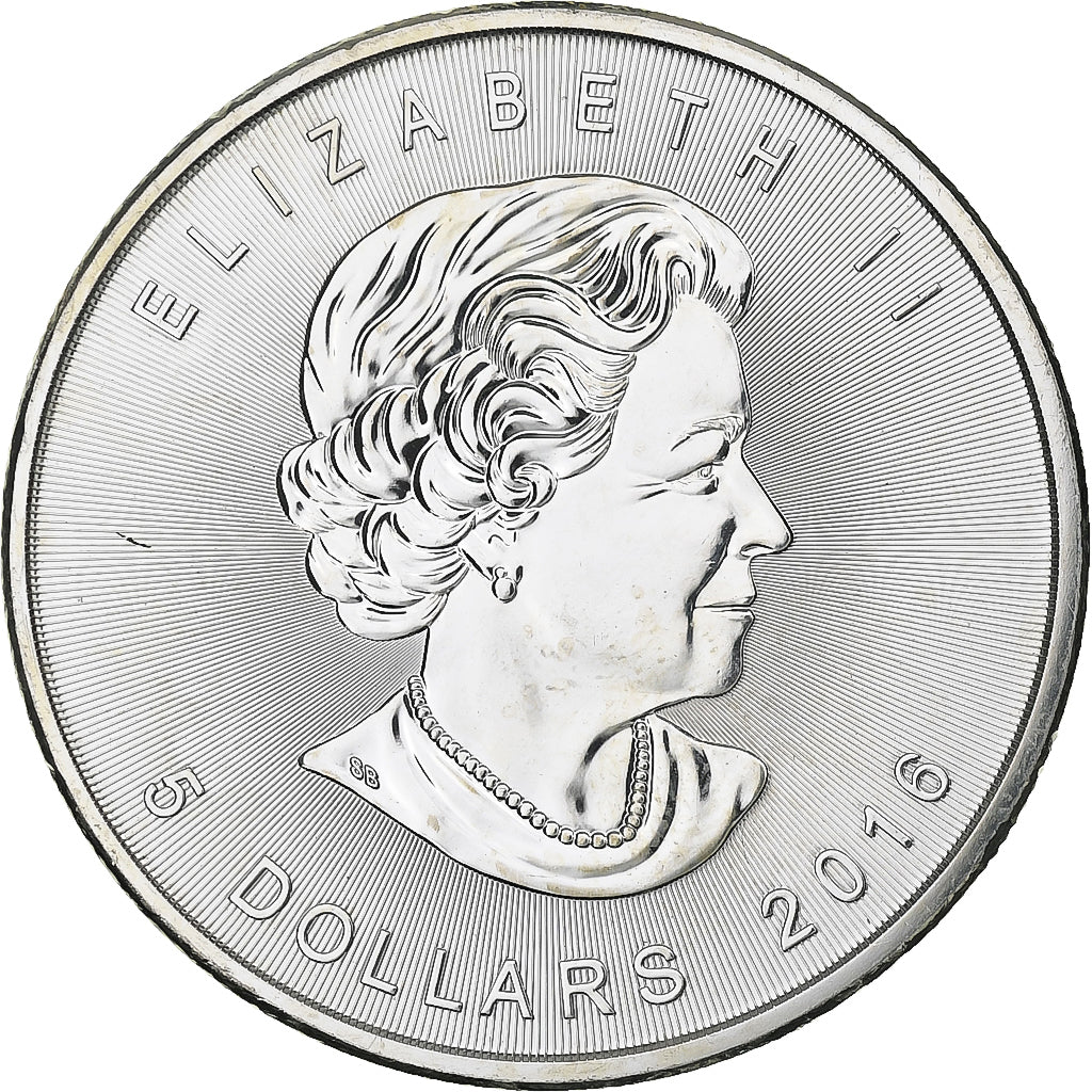 Canada, 5 Dollars, 2016, Royal Canadian Mint, Silver, MS(63), KM:1601