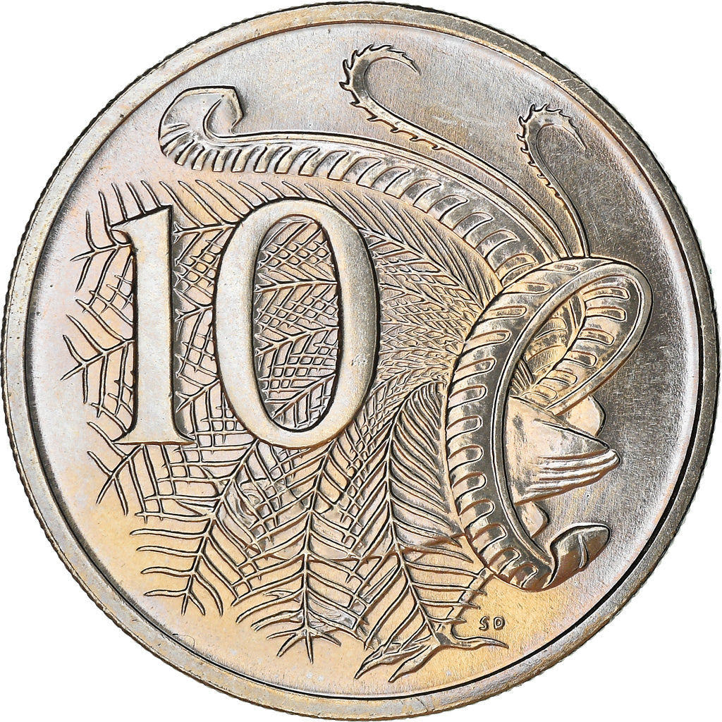 Coin, Australia, Elizabeth II, 10 Cents, 2005, Royal Australian Mint, MS(63)