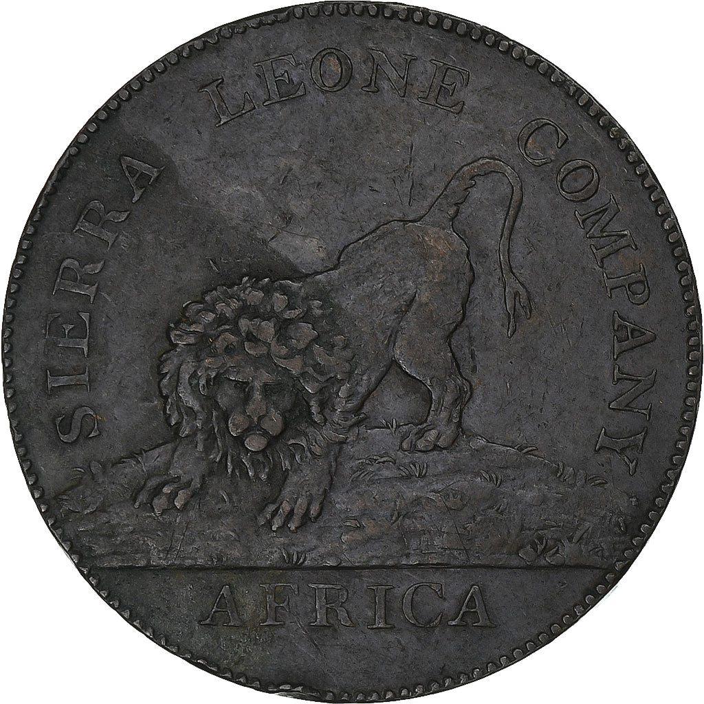 Serra Leoa, Penny, 1791, Soho Mint, Bronze, EF(40-45), KM:2
