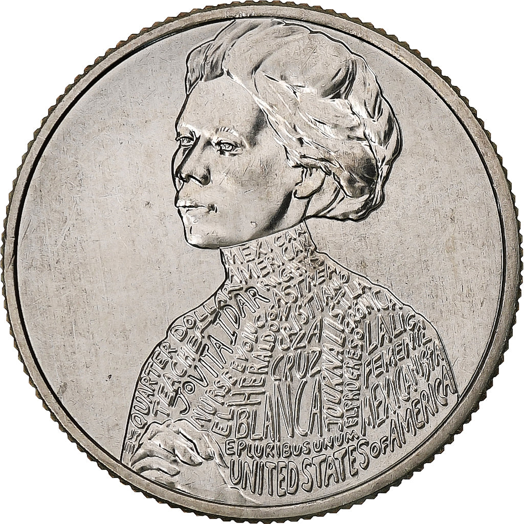 United States, quarter dollar, Washington Quarter, Jovita Idar, 2023