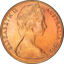 Coin, Australia, Elizabeth II, 2 Cents, 1979, Royal Australian Mint, MS(63)