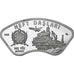 Azerbaïdjan, 500 Manat, Neft Daşlari, 2023, Silver plated copper-nickel, FDC