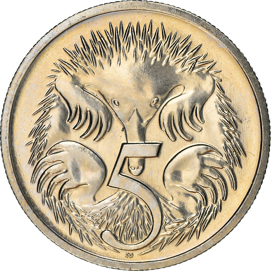 Coin, Australia, Elizabeth II, 5 Cents, 2005, Royal Australian Mint, MS(63)