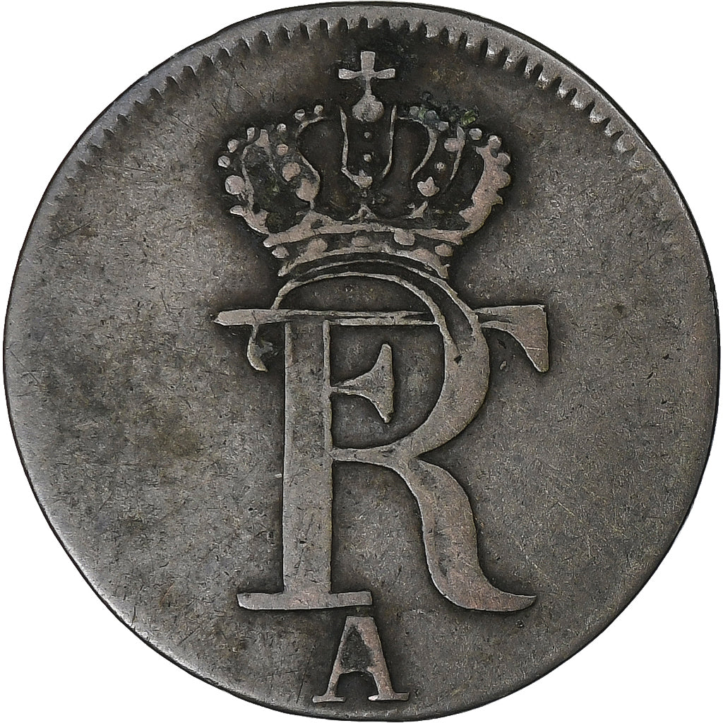 Prussia, Friedrich II, 1/48 Thaler, 1771, Berlin, Copper, EF(40-45), KM:327