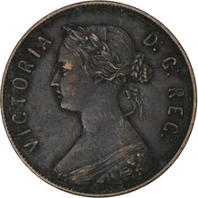 Terranova, Victoria, Cent, 1865, London, Bronzo, BB, KM:1
