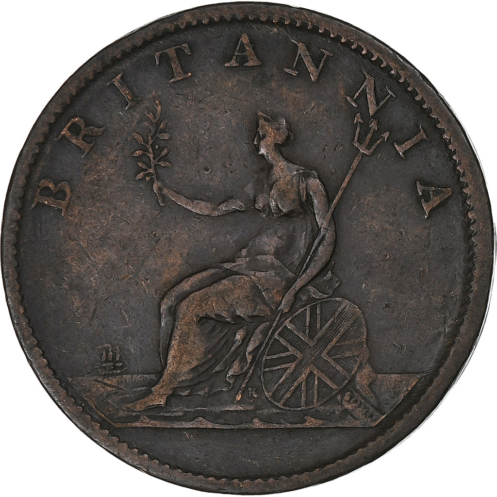 United Kingdom, George III, 1/2 Penny, 1807, Soho Mint, Copper, EF(40-45)