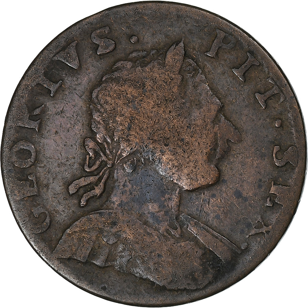 United Kingdom, 1/2 Penny, Satirical, George III, 1767, Copper, VF(20-25)