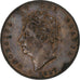 Great Britain, George IV, 1/2 Penny, 1827, London, Copper, AU(55-58), KM:692